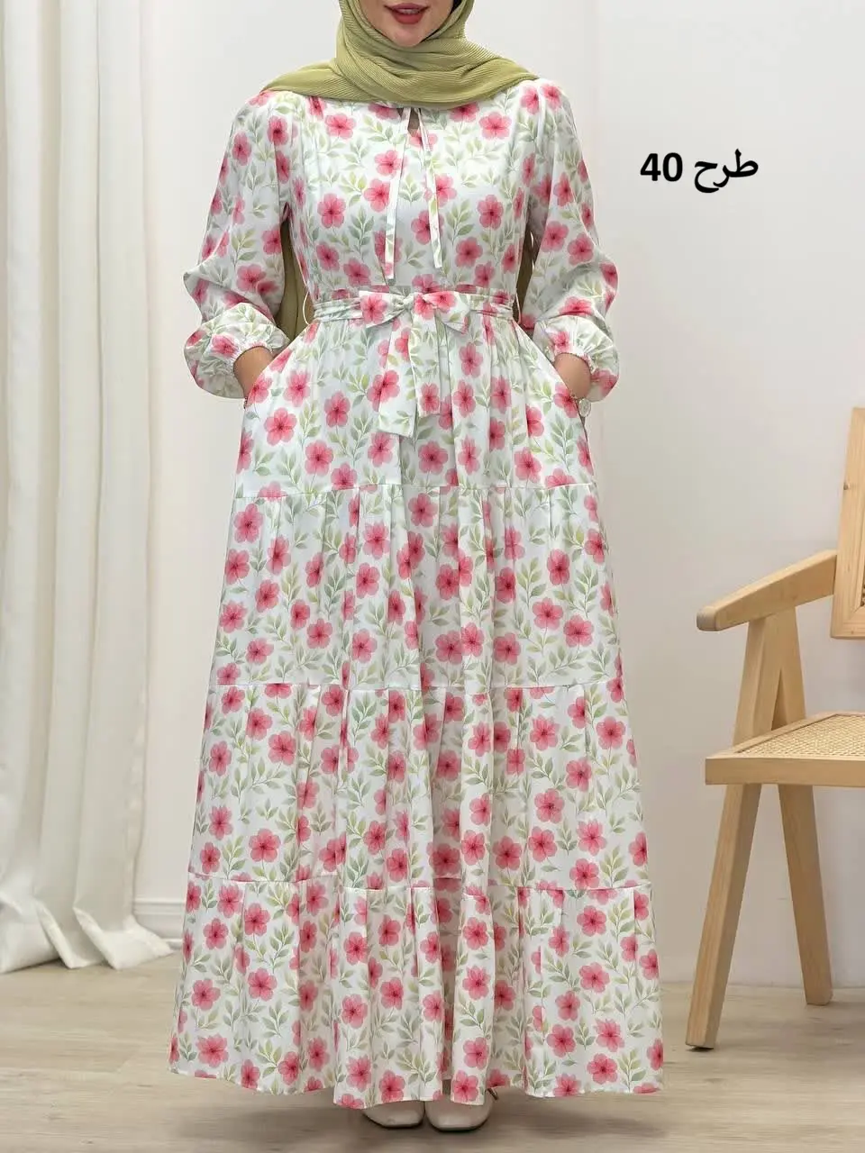 3982- پیراهن بلند نوردخت